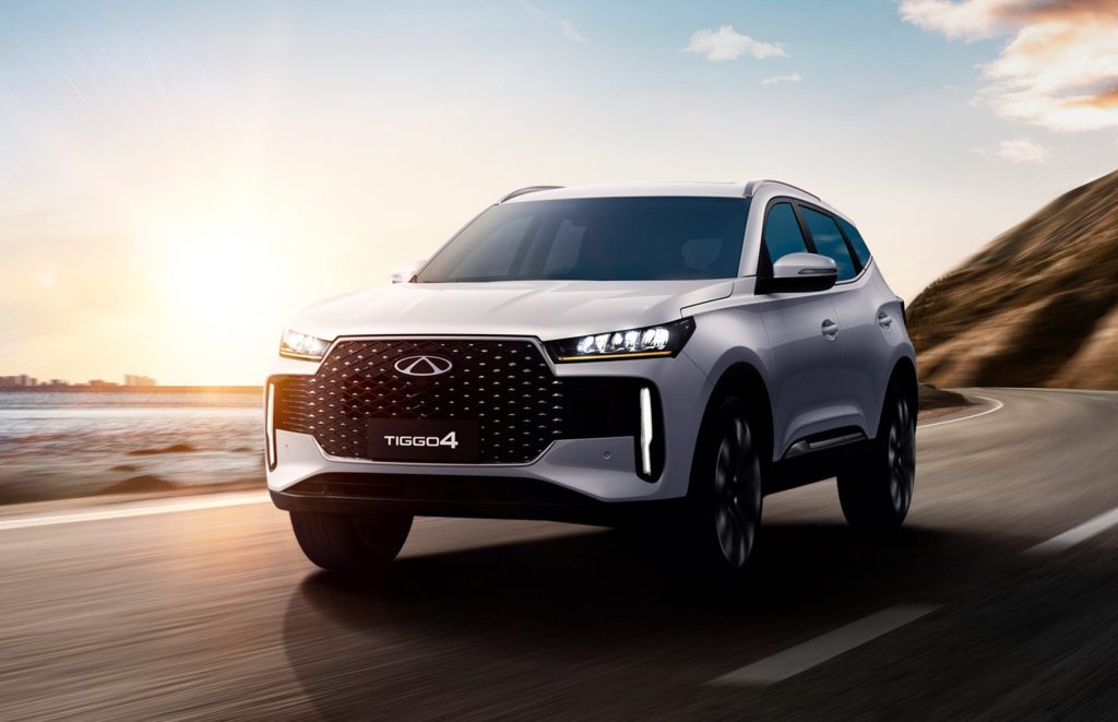 Exterior de auto Chery