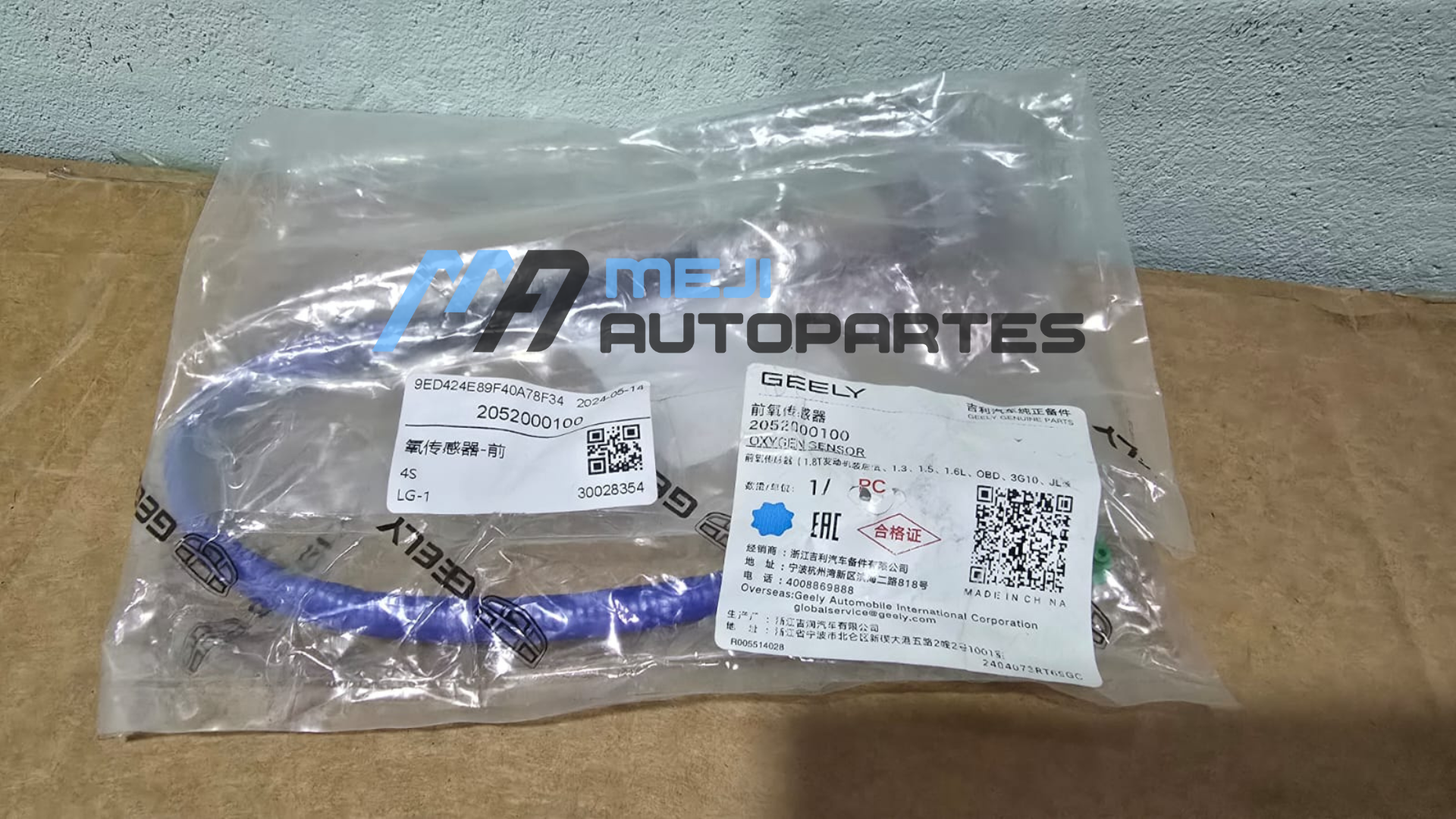 Sensor de Oxígeno Geely GX3